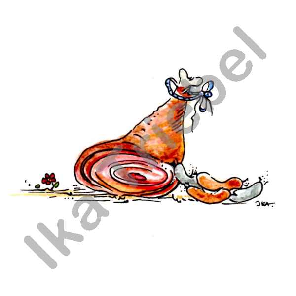 Schinken und Wurst